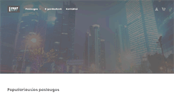 Desktop Screenshot of printcity.lt