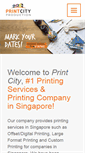 Mobile Screenshot of printcity.com.sg